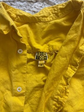 BONTON Button Down Boy or Girl Shirt Top European Designer Size 4 or Size 3